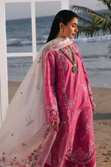 (MF008) QALAMKAR| UNSTITCHED 3PC HEAVY EMB PREMIUM LAWN WITH READY TO WEAR PRINTED EMB DUPATTA