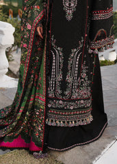 (MF1246) HUSSAIN REHAR| UNSTITCHED 3PC HEAVY EMB PREMIUM LAWN WITH PRINTED DUPATTA