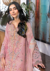 (MF1229) RANG RASIYA| UNSTITCHED 3PC HEAVY EMB LAWN WITH READY TO WEAR CHIFFON EMB DUPATTA