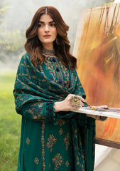 Ramsha — 3pc on emb Lawn with Chiffon Emb Dopatta image 1