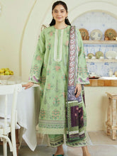 Zarashahjahan — 3pc on emb Lawn with Diamond Dopatta image 0