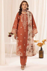 Mohagni — 3pc on emb Lawn with Diamond Dopatta image 0