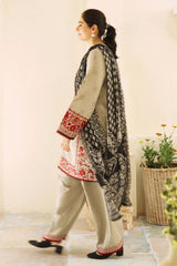 Coco by Zarashahjahan — 3pc on emb Lawn with Diamond Dopatta image 3