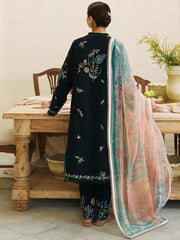 Zarashahjahan — 3pc on emb Lawn with Chiffon Emb Dopatta image 2