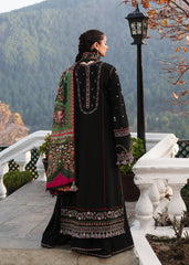 (MF1246) HUSSAIN REHAR| UNSTITCHED 3PC HEAVY EMB PREMIUM LAWN WITH PRINTED DUPATTA