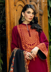 Zainab Chottani — 3pc on emb Lawn with Digital Dimond print Dopatta image 2