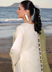 Flossie — 3pc on emb Lawn with Chiffon Emb Dopatta image 2