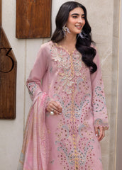(MF1229) RANG RASIYA| UNSTITCHED 3PC HEAVY EMB LAWN WITH READY TO WEAR CHIFFON EMB DUPATTA