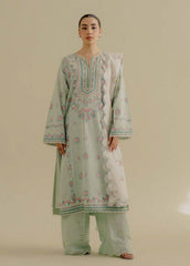 (MF1250) ZARASHAHJAHAN| UNSTITCHED 3PC HEAVY EMB PREMIUM LAWN WITH PRINTED CHIFFON DUPATTA