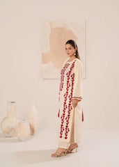 ZARIF ON UNSTITCHED 3PC DHANAK EMB WITH PRINTED WOOL SHAWL