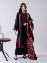 SAPPHIRE ON UNSTITCHED 3PC DHANAK EMB WITH PASHMINA PRINTED WOOL SHAWL