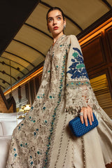 (MF232) MARIA.B| UNSTITCHED 3PC HEAVY EMB PREMIUM LAWN WITH READY TO WEAR EMB DIAMOND DUPATTA