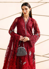 (MF233) MARIA.B| UNSTITCHED 3PC HEAVY EMB PREMIUM LAWN WITH READY TO WEAR EMB CHIFFON DUPATTA