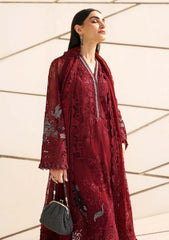 (MF233) MARIA.B| UNSTITCHED 3PC HEAVY EMB PREMIUM LAWN WITH READY TO WEAR EMB CHIFFON DUPATTA