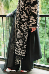 MF1356| BATIK UNSTITCHED 3PC HEAVY EMB PREMIUM DHANAK WITH DHANAK EMB SHAWL