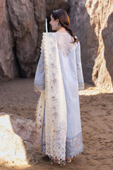 Fine Quality Lawn with Organza Emb Dopatta