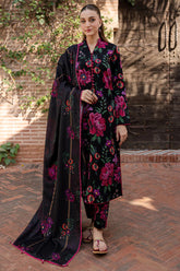 Digital Lawn with 4 side printed Lawn Dopatta