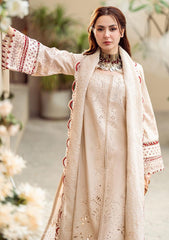 Fine quality bana dora lawn with emb salb khadi dupatta