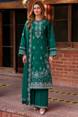 Emb Lawn with Chiffon Emb Dopatta