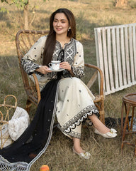 Emb Lawn with Chiffon Emb Dopatta