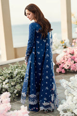 Emb lawn with chiffon emb dupatta