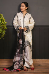 Emb Lawn with Digital Dimond print Dopatta