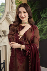 Emb Lawn with Chiffon Emb Dopatta