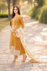 Emb Lawn with Chiffon Emb Dopatta