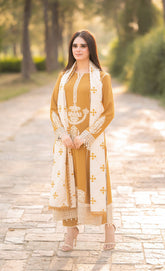 Emb Lawn with Chiffon Emb Dopatta