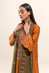 Beachtree on emb Dhanak with heavy Emb Dhanak shawl