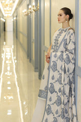 Emb Dhanak with Dhanak Heavy Emb Shawl