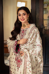 Asim jofa on heavy embDhanak with Pashmina wool shawl