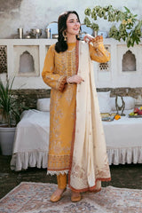 Florance on emb Dhanak with Dhanak emb shawl