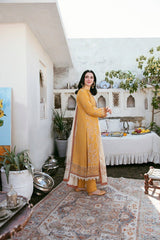 Florance on emb Dhanak with Dhanak emb shawl