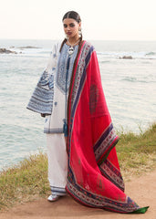 Zarashahjahan on emb Dhanak with Pashmina wool shawl