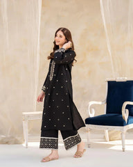 (MF1265) SAPPHIRE| UNSTITCHED 3PC HEAVY EMB PREMIUM LAWN WITH CHIFFON EMB DUPATTA
