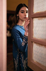 (MF1267) MARIA.B| UNSTITCHED 3PC HEAVY EMB PREMIUM LAWN WITH VOIL DIAMOND PRINTED DUPATTA