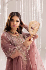 (MF1270) ZAHRA RUBAB| UNSTITCHED 3PC HEAVY EMB PREMIUM LAWN WITH CHIFFON EMB DUPATTA