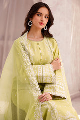 (MF1271) FARASHA| UNSTITCHED 3PC HEAVY EMB PREMIUM LAWN WITH CHIFFON EMB DUPATTA