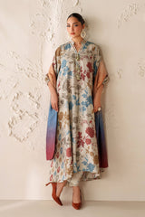 (MF02) BAROQUE| UNSTITCHED 3PC PREMIUM BANA DORA DIGITAL PRINTED LAWN