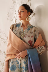 (MF02) BAROQUE| UNSTITCHED 3PC PREMIUM BANA DORA DIGITAL PRINTED LAWN