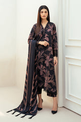 (MF05) BAROQUE| UNSTITCHED 3PC PREMIUM BANA DORA DIGITAL PRINTED LAWN