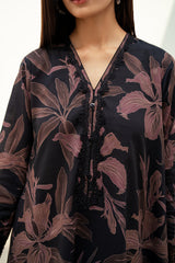 (MF05) BAROQUE| UNSTITCHED 3PC PREMIUM BANA DORA DIGITAL PRINTED LAWN