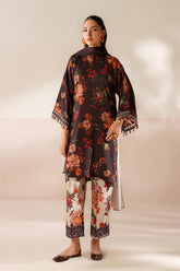 (MF07) BAROQUE| UNSTITCHED 3PC PREMIUM BANA DORA DIGITAL PRINTED LAWN