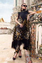 (MF15) MARIA.B| UNSTITCHED 3PC PREMIUM BANA DORA DIGITAL M.PRINTED LAWN