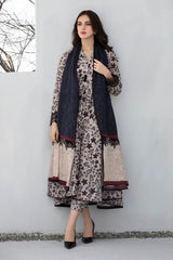 (MF16) BAROQUE| UNSTITCHED 3PC PREMIUM BANA DORA DIGITAL PRINTED LAWN