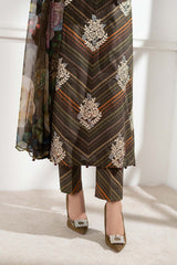 (MF17) MARIA.B| UNSTITCHED 3PC PREMIUM BANA DORA DIGITAL M.PRINTED LAWN
