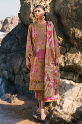 (MF19) BAROQUE| UNSTITCHED 3PC PREMIUM BANA DORA DIGITAL PRINTED LAWN