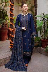 Bareeze — 3pc on emb Lawn with Chiffon Emb Dopatta image 0
