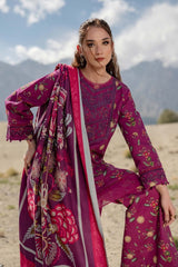 MAARIA.B — 3pc on Digital Lawn with Lawn 4 side printed Dopatta image 2